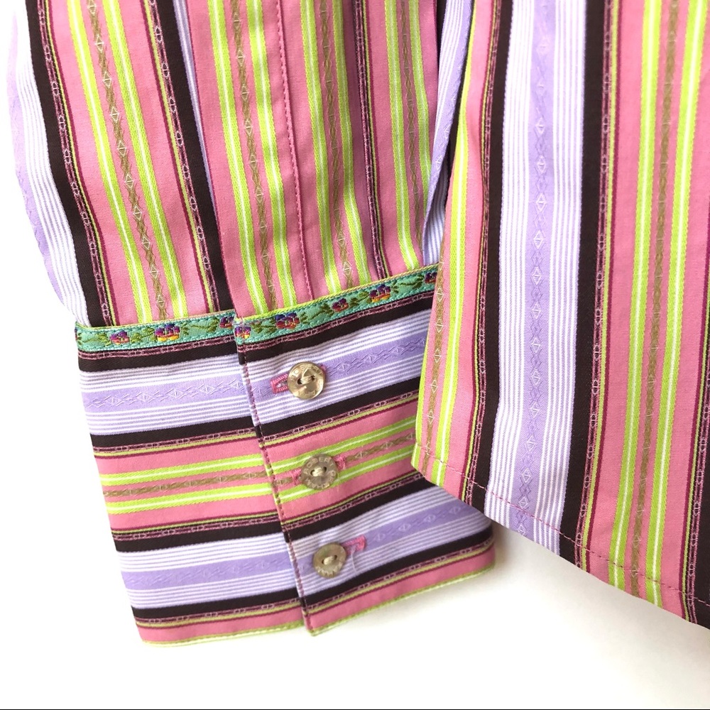 Robert Graham Multicolored Button Down - image 3